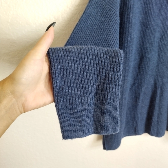 Madewell Button-Shoulder Turtleneck Sweater sz Xl - Picture 5 of 8